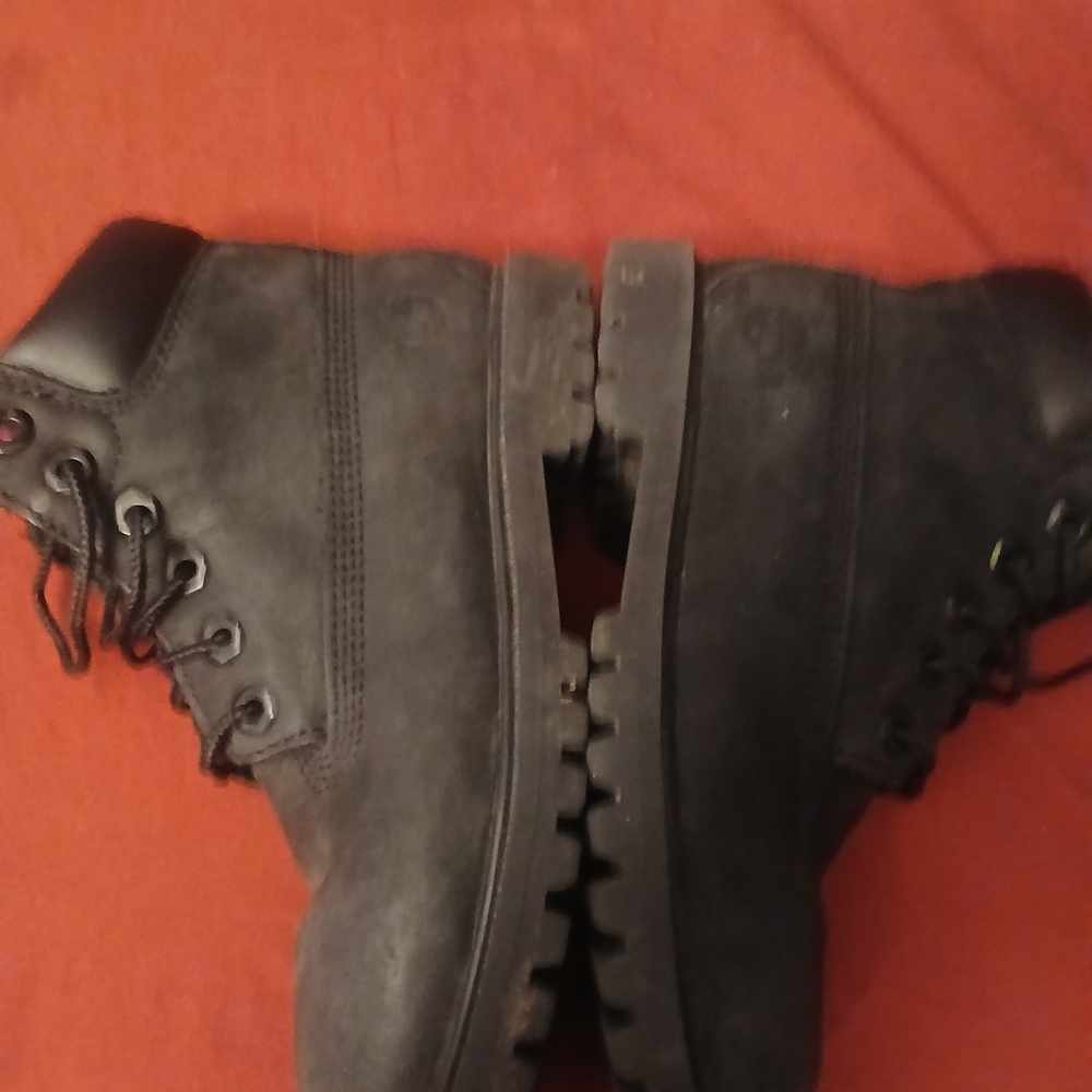 Timberland PRO Black Rugged Work Boots
